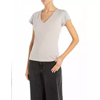 Футболка Replay W3475.000.20994 short sleeve v neck, бежевый