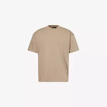 Футболка Represent Initial оверсайз хлопковая, бежевый