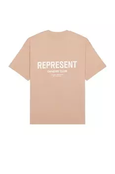 Футболка REPRESENT Owners Club T-shirt, цвет Stucco