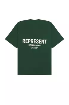 Футболка REPRESENT Represent Owners Club T-shirt, цвет Racing Green