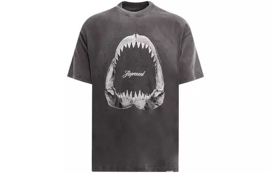 Футболка Represent Shark Jaws Винтаж Серая, Серый