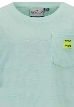 Футболка Retour Jeans, бирюзовый