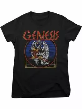 Футболка Retro Girly Tee GENESIS, черный