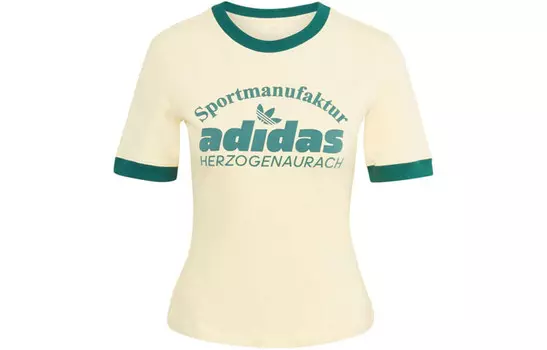 Футболка RETRO GRX женская желтая Adidas Originals