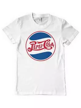 Футболка Retro Logo T-Shirt Pepsi Co, белый
