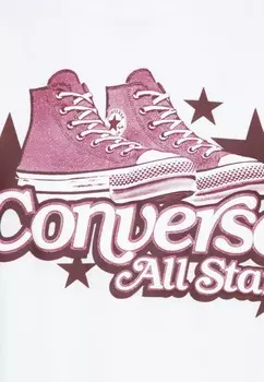 Футболка RETRO SNEAKER Converse, белый