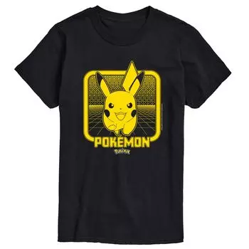 Футболка Retrogamer Big & Tall Pokemon Pika Licensed Character