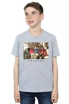 Футболка «Ретроспектива» Friends, серый
