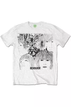 Футболка «Револьверный альбом» The Beatles, белый