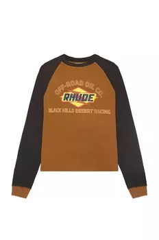 Футболка Rhude Black Hills In Camel & Black, цвет Camel & Black