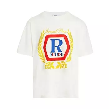 Футболка Rhude Hopps Tee 'White', белый