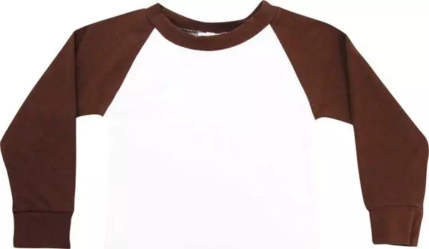 Футболка Rhude Raglan Tee 'Brown', коричневый