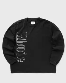 Футболка Rhude Rhude Side Logo Ls Tee, цвет vtg black