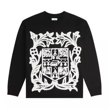Футболка Rhude Veritas Crest Long-Sleeve T-Shirt 'White/Black', белый