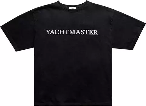 Футболка Rhude Yachtmaster Tee 'Vintage Black', черный