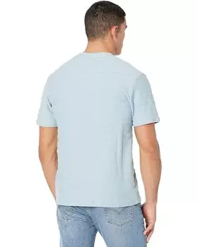 Футболка Rhythm Dobby Stripe Short Sleeve T-Shirt, синий