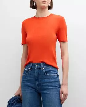 Футболка Риада Solid and Striped, цвет Lava