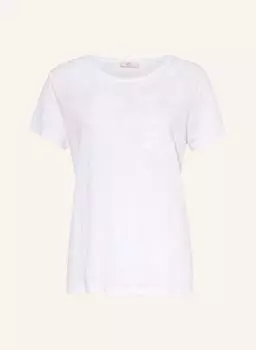 Футболка RIANI aus Leinen, белый