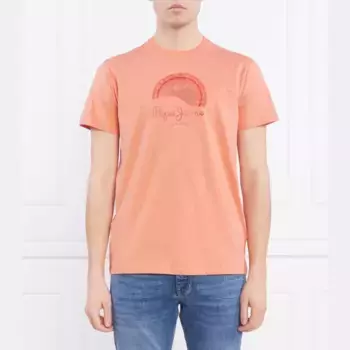 Футболка Richmond стандартного кроя Pepe Jeans London, оранжевый