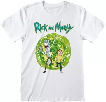 Футболка Rick and Morty, белый