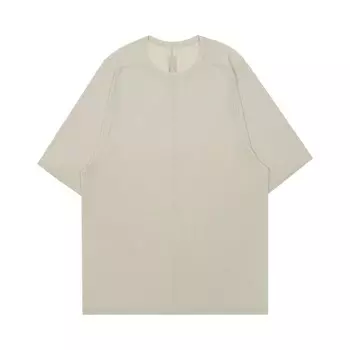 Футболка Rick Owens Crewneck Short-Sleeve T-Shirt, цвет Pearl