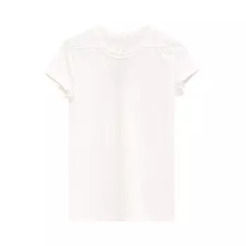 Футболка Rick Owens Crop 'Milk', белый