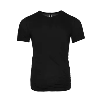 Футболка Rick Owens Double Short-Sleeve 'Black', черный