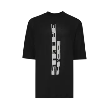 Футболка Rick Owens DRKSHDW Jumbo Short-Sleeve 'Black/Pearl', черный