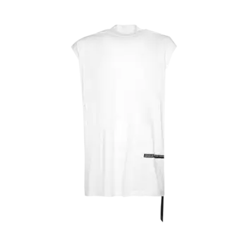 Футболка Rick Owens DRKSHDW Jumbo Sleeveless 'Milk', белый