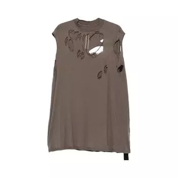 Футболка Rick Owens DRKSHDW Tarp T-Shirt 'Dust', серый