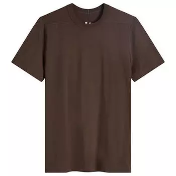 Футболка Rick Owens Short Lightweight Level Tee, цвет Dark Dust