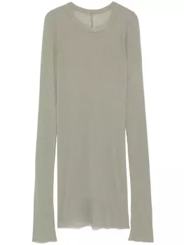 Футболка Рика Оуэнса Rib LS Rick Owens, зеленый