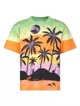 Футболка Riley из органического хлопка Molo, оранжевый