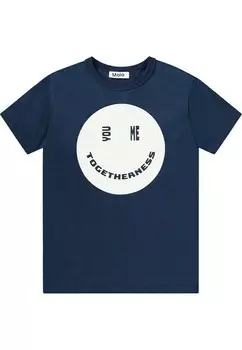 Футболка RILEY Molo, темно-синий