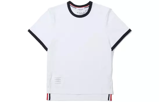 Футболка Ringer THOM BROWNE, белый
