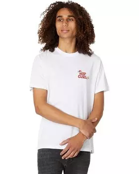 Футболка Rip Curl Happy Hallowdays Short Sleeve Tee, белый