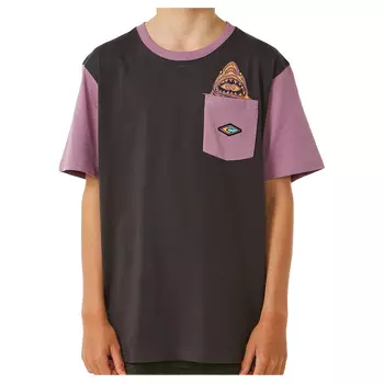 Футболка Rip Curl Kid's Lost Islands Pocket Tee, цвет Dusty Purple