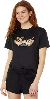 Футболка Rip Curl Sea Of Dreams Relaxed UPF Short Sleeve Tee, черный