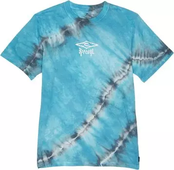 Футболка Rip Curl Shock Wave Tie-Dye Tee, синий