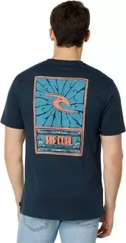 Футболка Rip Curl Soul Arch Short Sleeve Tee, цвет Dark Navy