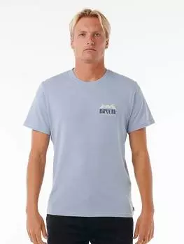 Футболка Rip Curl, светло-синий