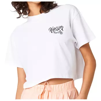 Футболка Rip Curl Women's Paradiso Crop Tee, белый