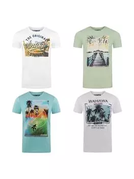 Футболка riverso, разноцветный