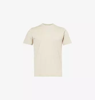 Футболка Riviera с круглым вырезом из хлопкового джерси Sunspel, серый