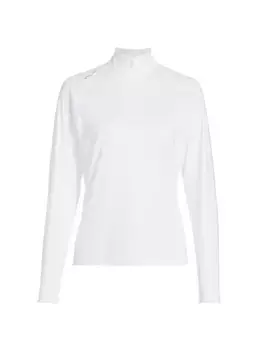 Футболка RLX с молнией четверть для гольфа и тенниса Rlx Ralph Lauren, белый