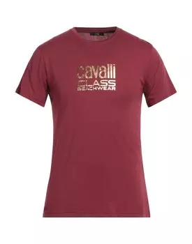 Футболка Roberto Cavalli, гранат
