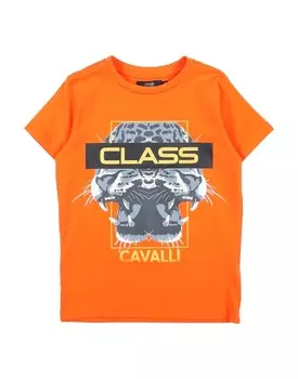 Футболка Roberto Cavalli, оранжевый