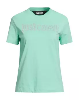Футболка Roberto Cavalli, светло-зеленый