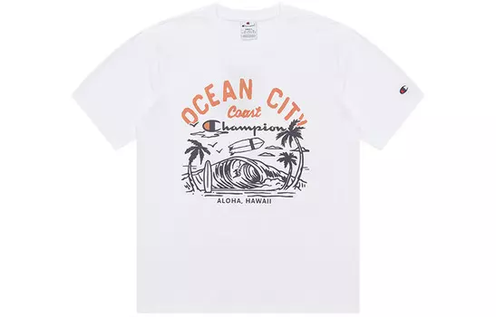 Футболка Rochester унисекс белая Champion, белый