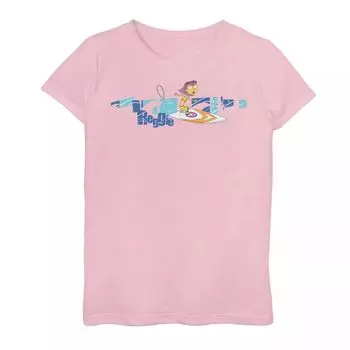 Футболка Rocket Power Surfing Reggie для девочек 7–16 лет Licensed Character